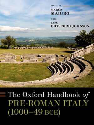 cover image of The Oxford Handbook of Pre-Roman Italy (1000-49 BCE)